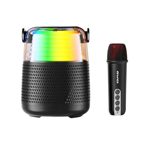 Awei Y387 Bluetooth Karaoke Speaker Colorful - Image 2