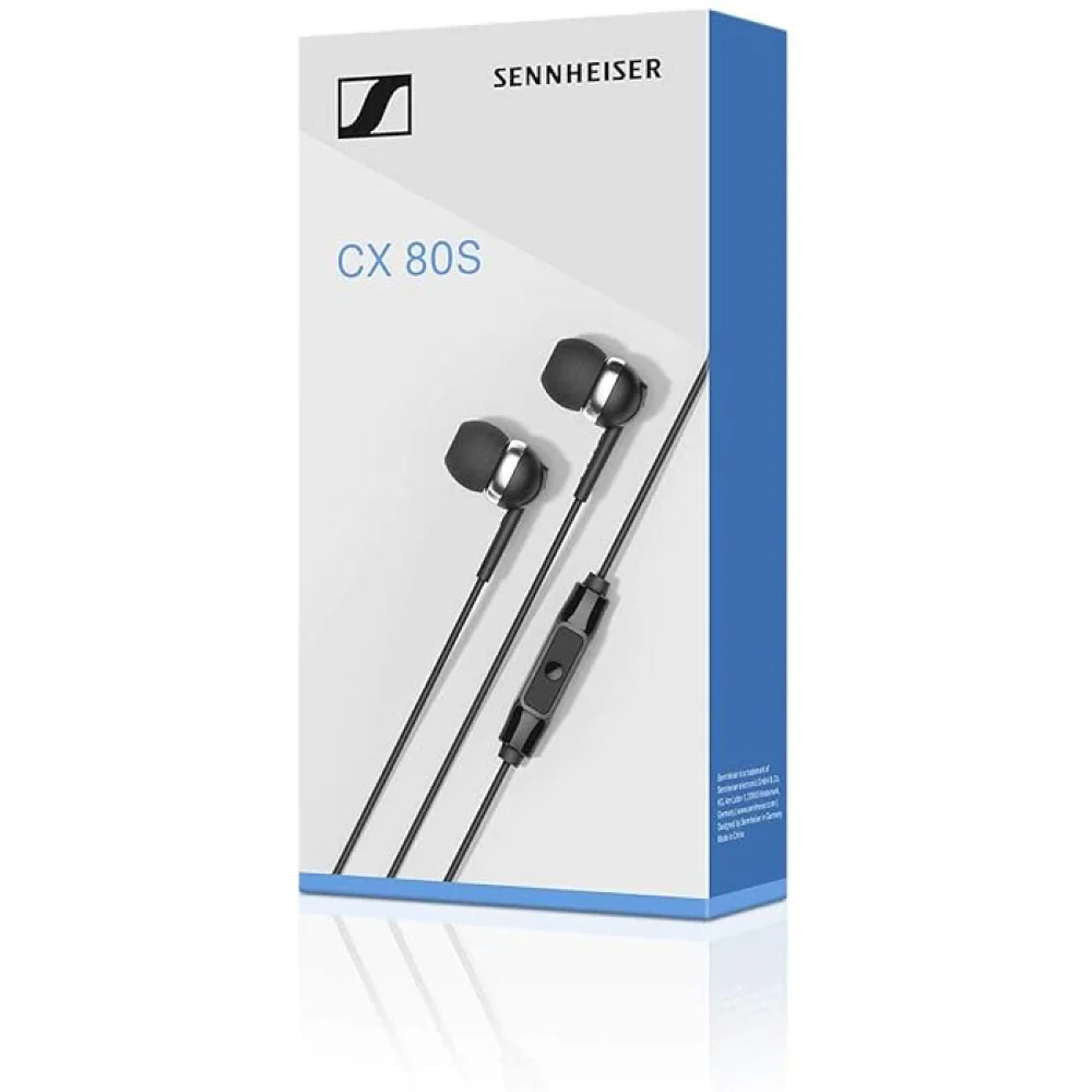 Sennheiser CX 80S 3.5mm Wired Stereo Earphone Noise Isolation Sport Earbuds - Image 7