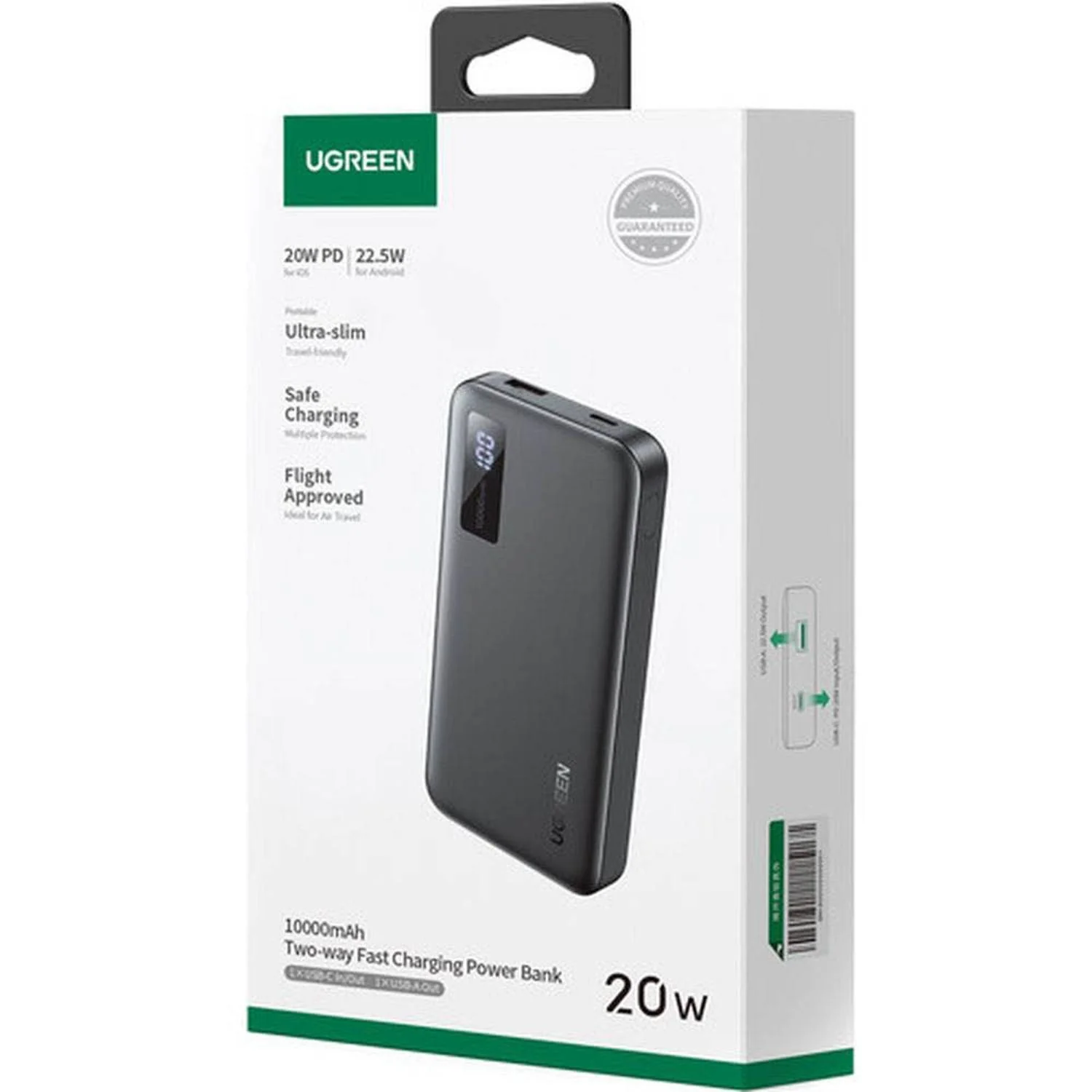 UGREEN 10000mAh Two-way Fast Charging Power Bank - Image 2